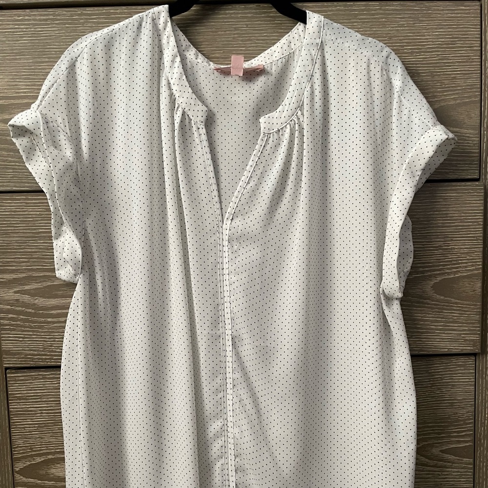 Philosophy polka dot blouse